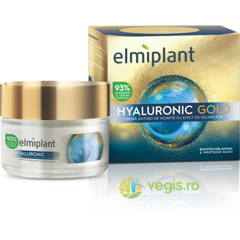 Crema Antirid de Noapte Hyaluronic Gold 50ml — preț și oferte