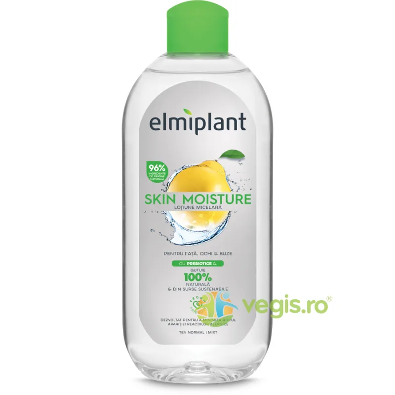 Lotiune Micelara pentru Ten Normal si Mixt Skin Moisture 400ml ELMIPLANT — preț și oferte