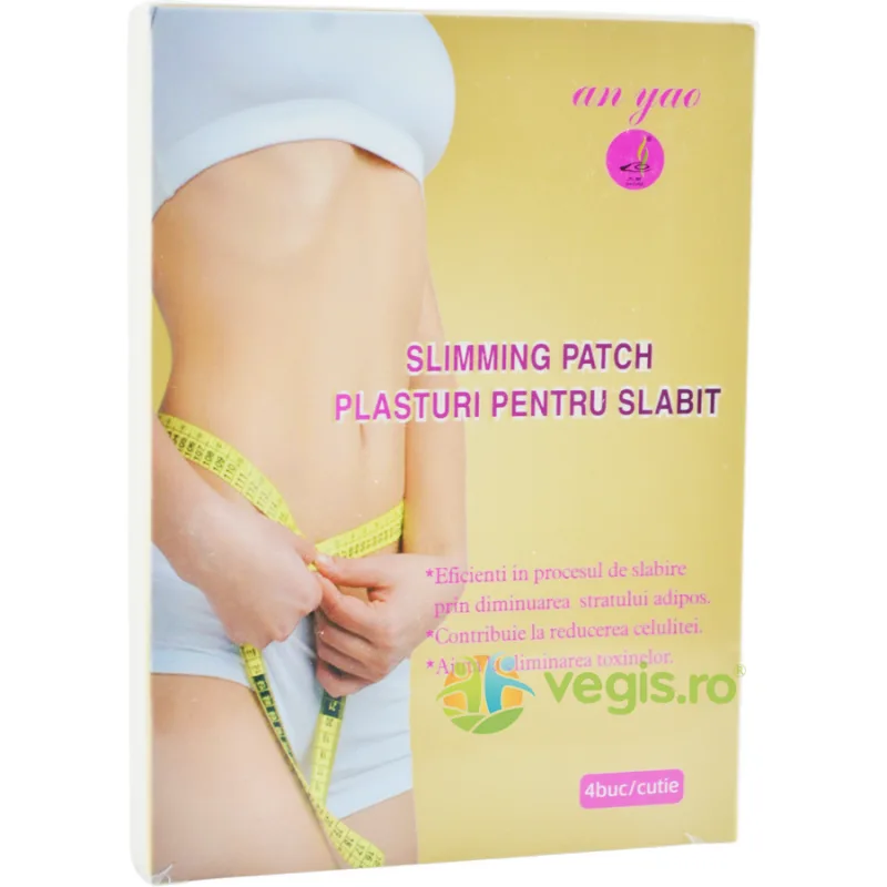 Plasturi pentru Slabit 7.5cm x 7.5cm 4buc Naturalia — preț și oferte