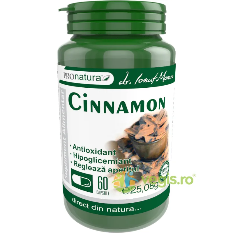 Cinnamon 60cps Medica - Pro Natura — preț și oferte