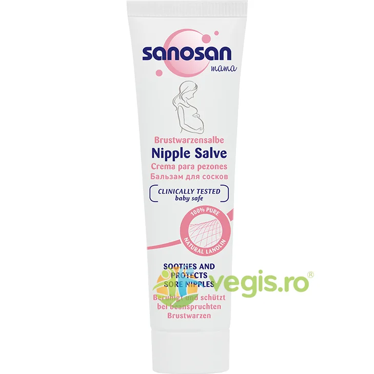 Balsam pentru Ingrijirea Mameloanelor 30ml SANOSAN — preț și oferte