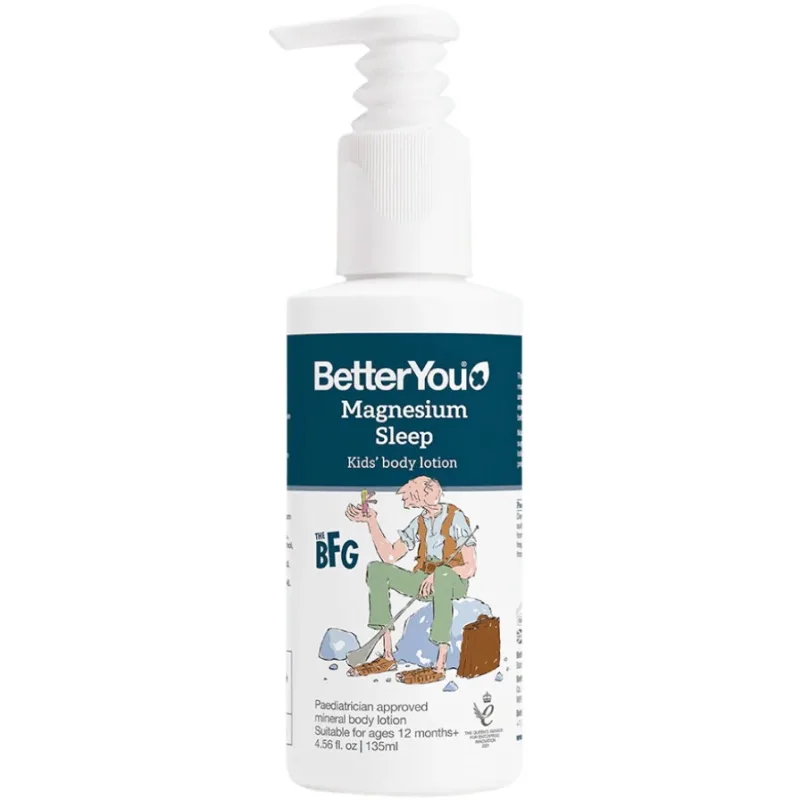Lotiune de Corp cu Magneziu pentru Somn Odihnitor Junior 135ml BETTER YOU — preț și oferte