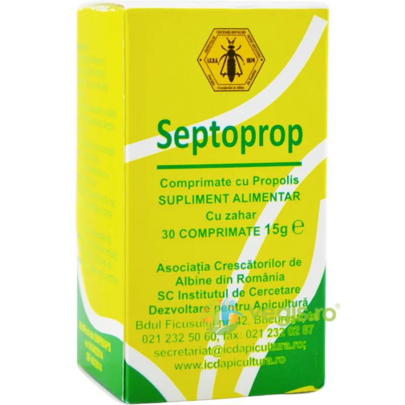 Septoprop 30cpr INSTITUTUL APICOL — preț și oferte