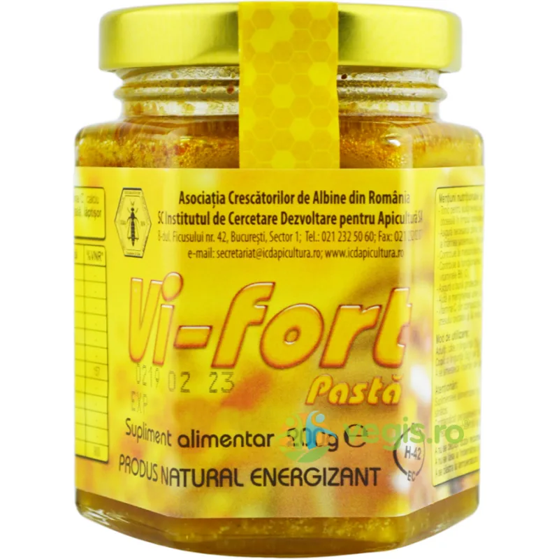 Vi-Fort Tonic General pentru Adulti si Copii 200g INSTITUTUL APICOL — preț și oferte