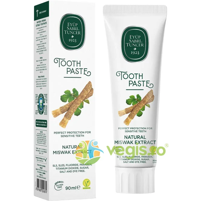 Pasta de Dinti cu Extract Natural de Miswak 90ml EYUP SABRI TUNCER — preț și oferte