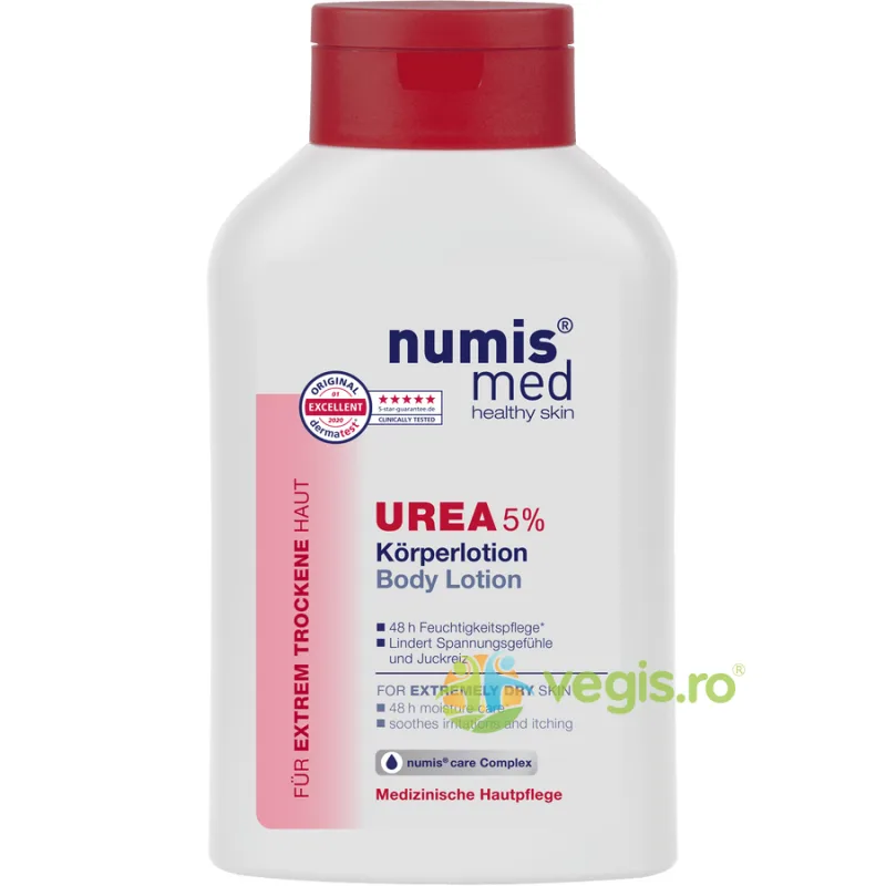 Lotiune de Corp pentru Piele Foarte Uscata cu Uree 5% 300ml NUMIS MED — preț și oferte