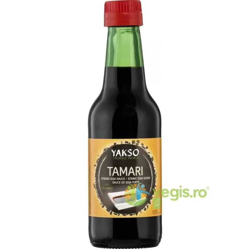 Sos de Soia Tamari fara Gluten Ecologic/Bio 250ml YAKSO — preț și oferte
