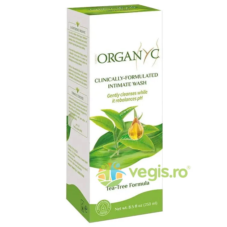 Sapun Intim cu Arbore de Ceai Bio 250ml ORGANYC — preț și oferte