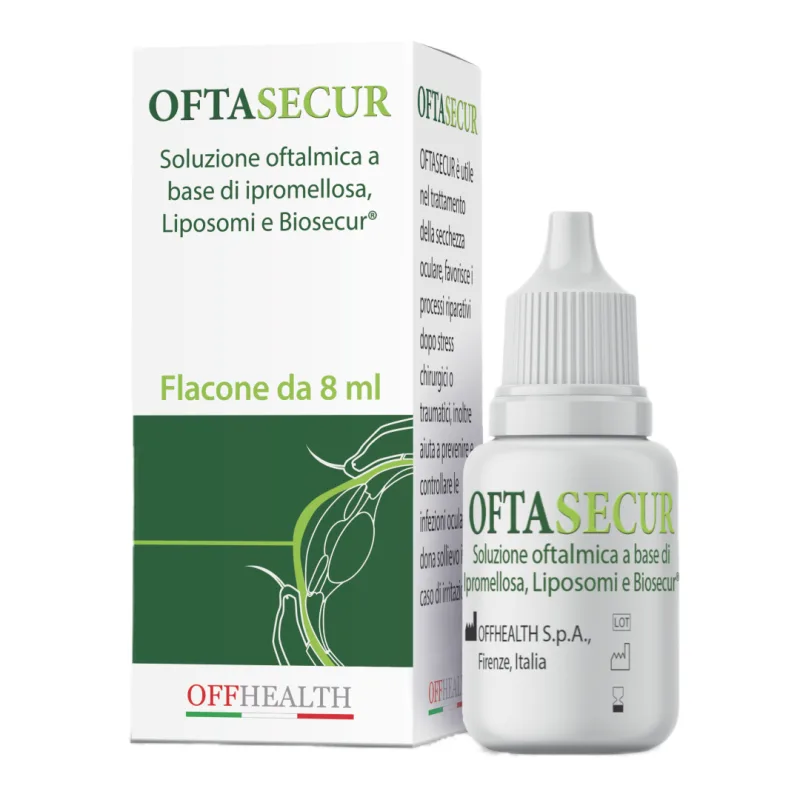 Solutie oftalmica lubrifianta Oftasecur, 8 ml, Inocare Pharm INOCARE PHARM SRL — preț și oferte