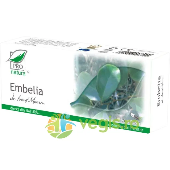 Embelia 30cps Medica - Pro Natura — preț și oferte
