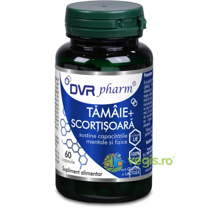 Tamaie si Scortisoara 60cps DVRPharm — preț și oferte