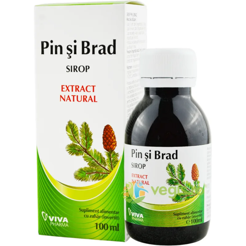 Sirop cu Extract de Pin si Brad 100ml VIVA PHARMA — preț și oferte