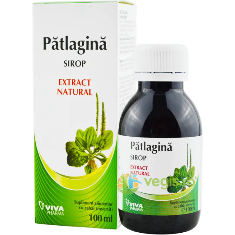 Sirop cu Extract de Patlagina 100ml VIVA PHARMA — preț și oferte