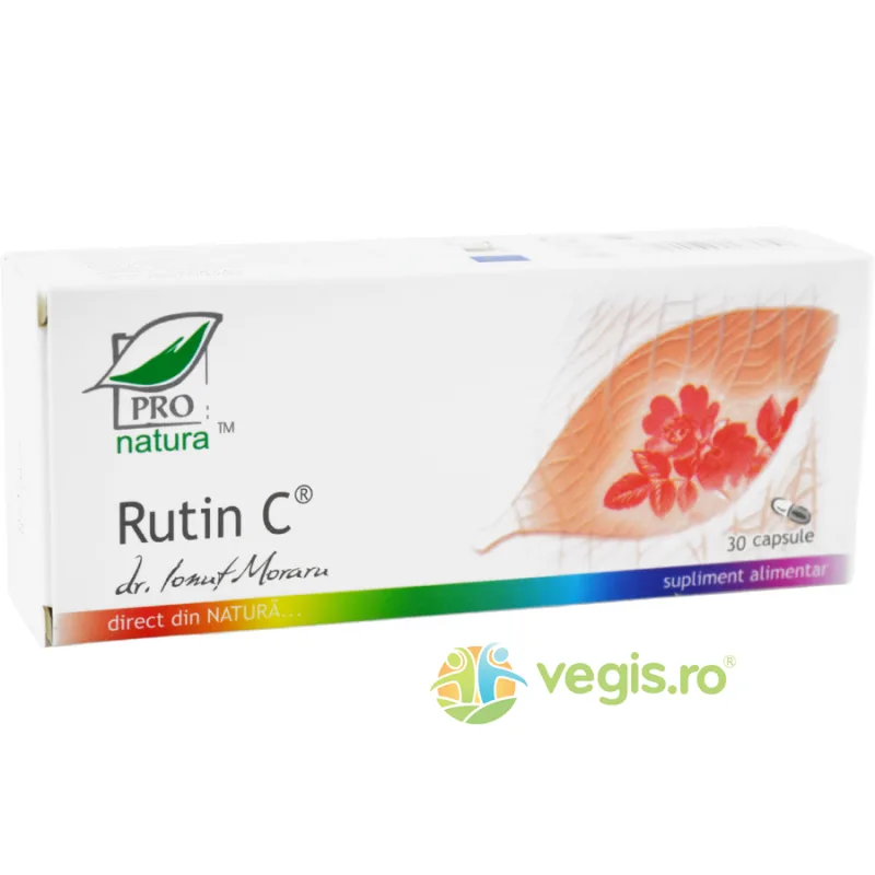 Rutin C 30cps Medica - Pro Natura — preț și oferte