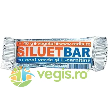Baton Proteic Siluetbar cu Ceai Verde si L-Carnitina 40g Redis — preț și oferte
