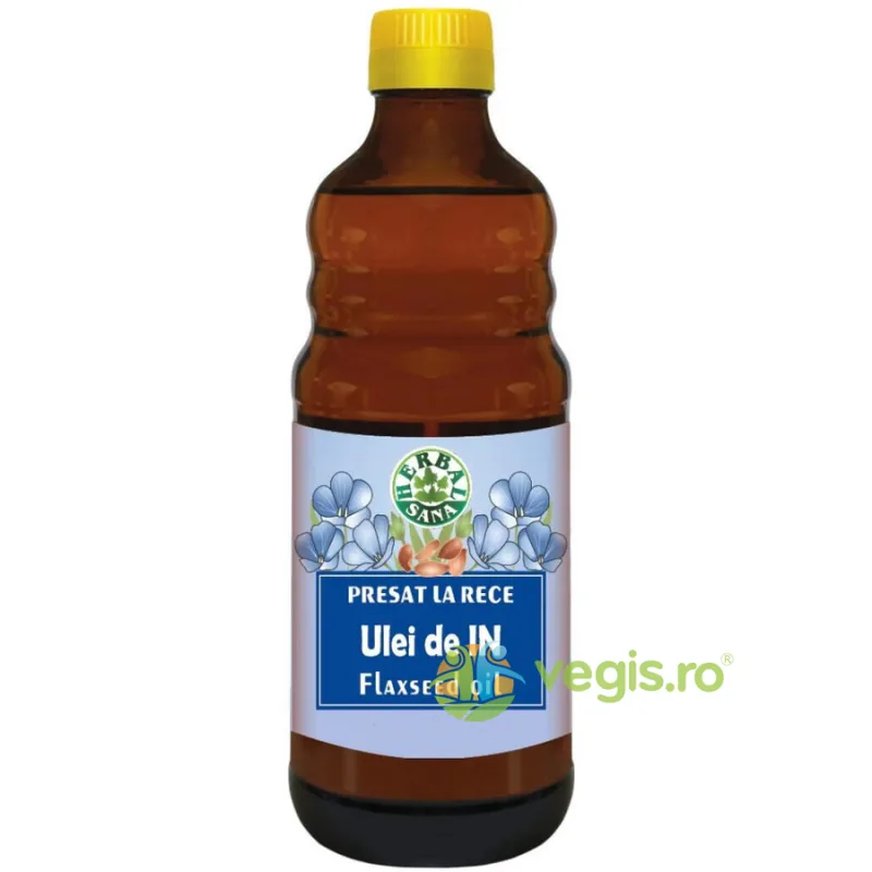 Ulei din Seminte de In Presat la Rece 250ml Herbavit — preț și oferte
