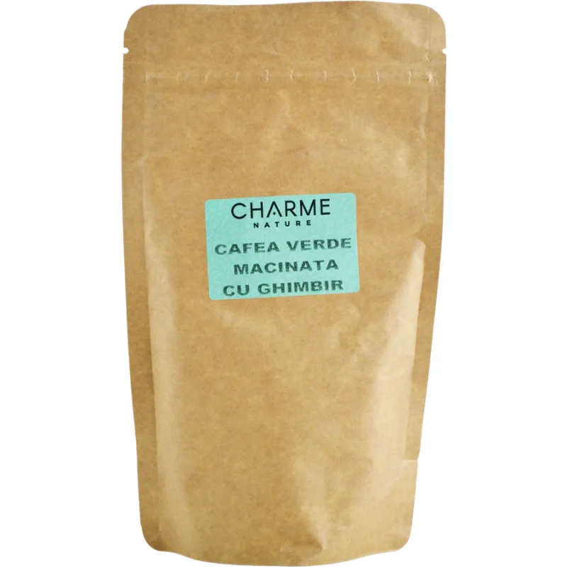 Cafea Verde Macinata cu Ghimbir 150g CHARME — preț și oferte