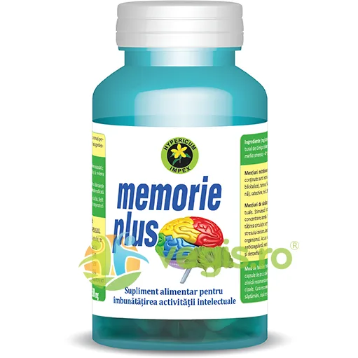 Memorie Plus 300mg 60cps Hypericum — preț și oferte
