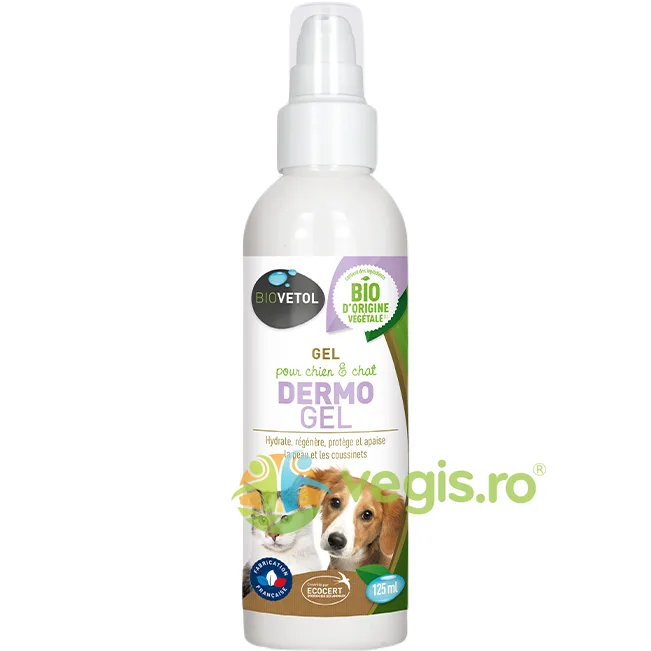 Dermogel pentru Piele Catei si Pisici 125ml BIOVETOL — preț și oferte