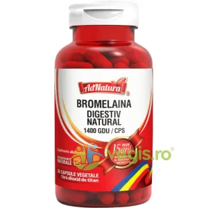 Bromelaina Digestiv Natural 1400GDU 30cps