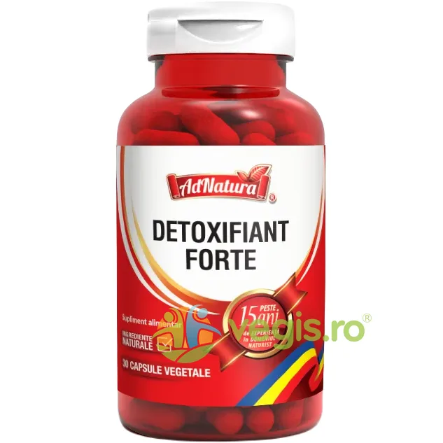 Detoxifiant Forte 30cps ADNATURA — preț și oferte