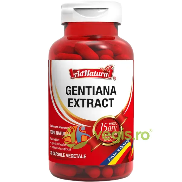 Extract de Gentiana 30cps ADNATURA — preț și oferte