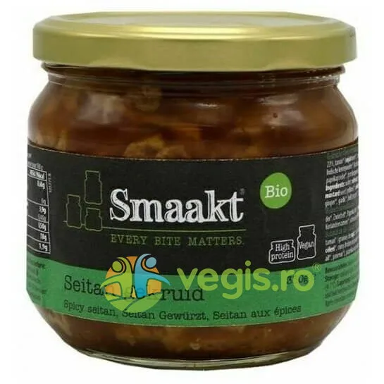 Seitan Picant Ecologic/Bio 350g SMAAKT — preț și oferte