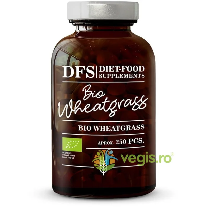 Iarba de Grau 500mg Ecologica/Bio 250cps DIET FOOD — preț și oferte
