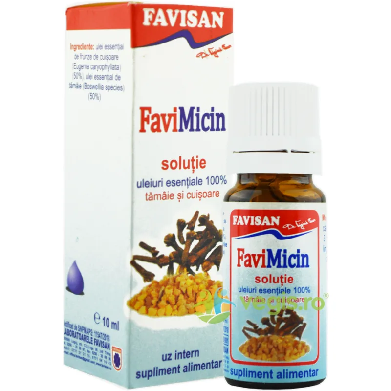FaviMicin Solutie Tamaie si Cuisoare 10ml Favisan — preț și oferte