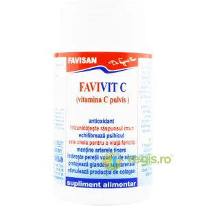 Favivit C Vitamina C Pulbere 80g