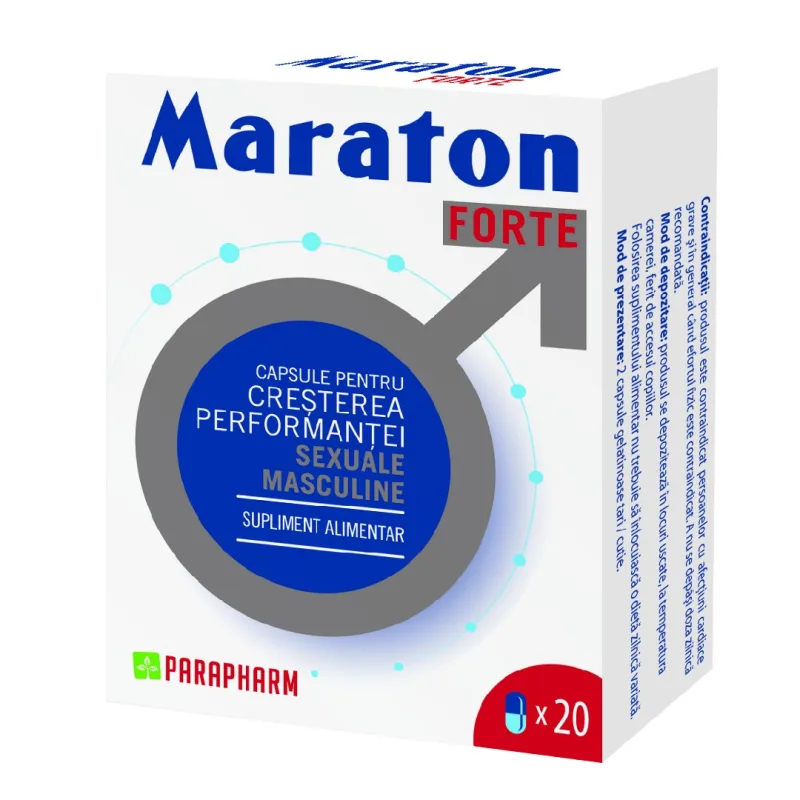 Maraton Forte, 20 capsule, Parapharm — preț și oferte