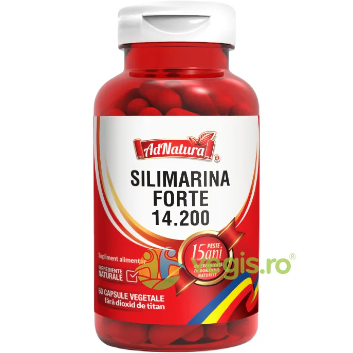 Silimarina Forte 60cps ADNATURA — preț și oferte