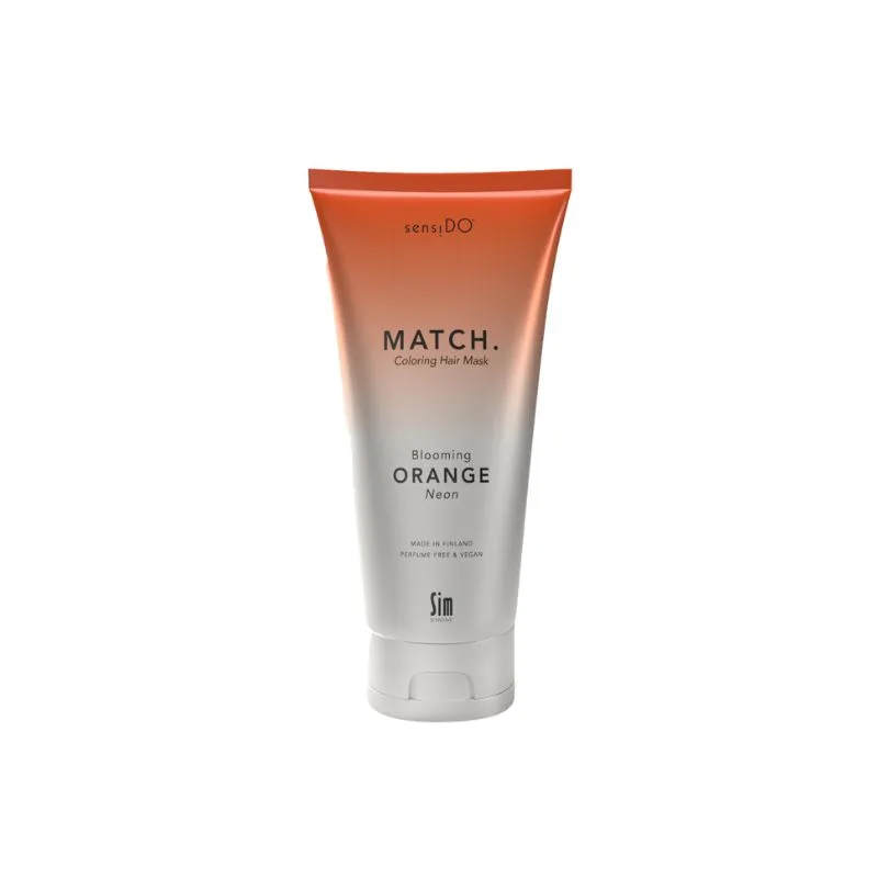 Masca coloranta tratament cu Keraguard Blooming Orange Neon, 200ml, SensiDo Match SIM SENSITIVE — preț și oferte