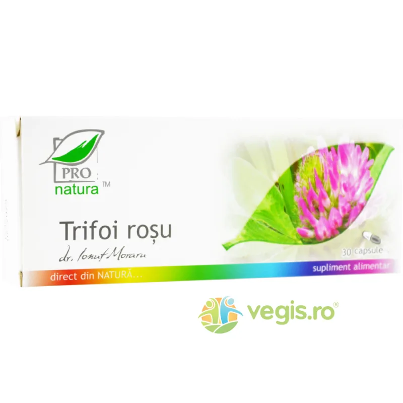 Trifoi Rosu 30cps Medica - Pro Natura — preț și oferte
