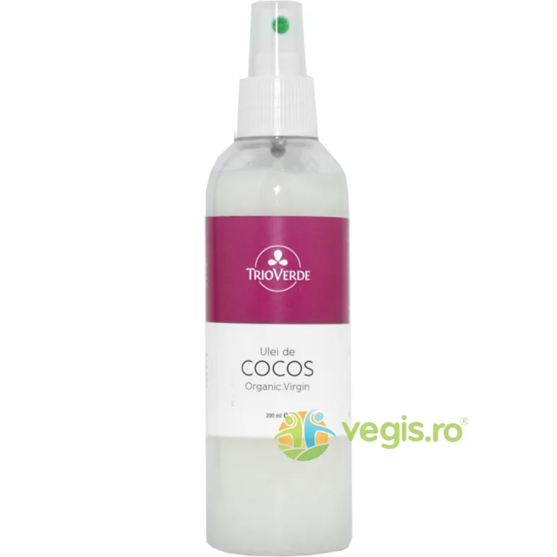 Ulei De Cocos Organic Virgin Spray 200ml TRIO VERDE — preț și oferte