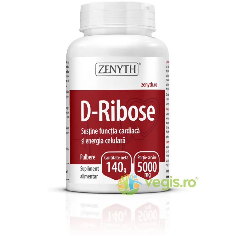 D-Ribose Pulbere 140g Zenyth — preț și oferte