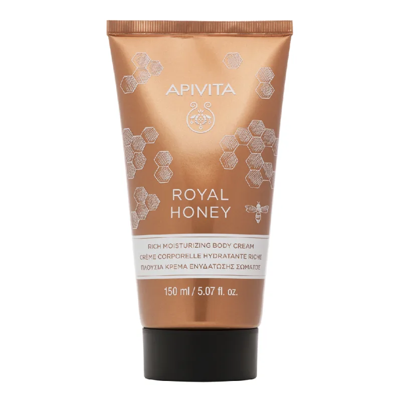 Crema corp miere Royal Honey, 150 ml, Apivita — preț și oferte