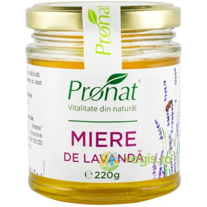 Miere de Lavanda 220g PRONAT — preț și oferte