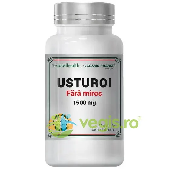 Usturoi fara Miros 1500mg 30cps COSMO PHARM — preț și oferte