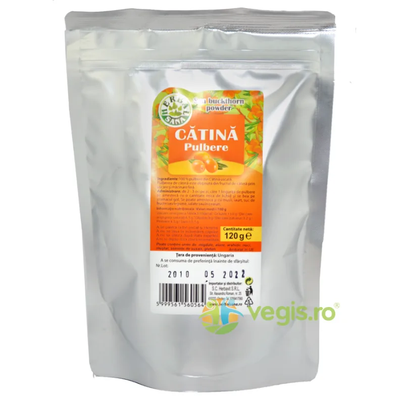 Catina Pulbere 120g Herbavit — preț și oferte
