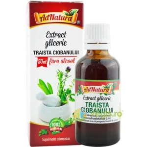Extract Gliceric Traista Ciobanului fara Alcool 50ml