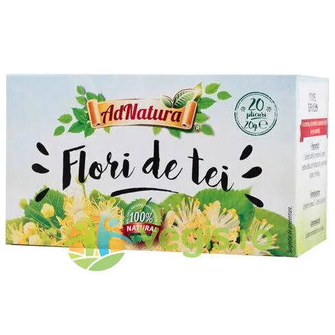Ceai de Tei Flori 20dz ADNATURA — preț și oferte