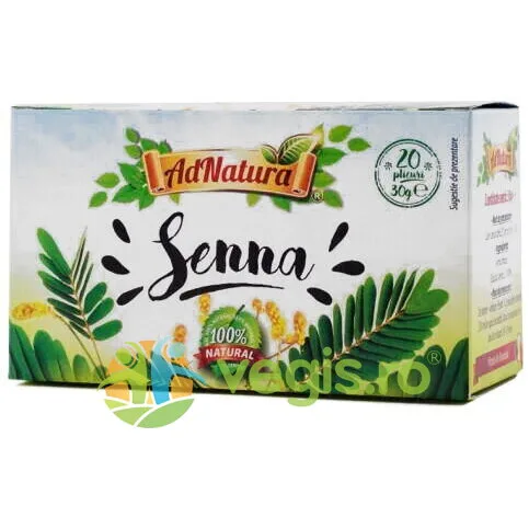 Ceai Senna Frunze 20dz ADNATURA — preț și oferte