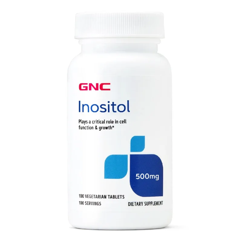 Inositol 500 mg, Inozitol, 100 tablete, GNC GENERAL NUTRITION CORPORATION — preț și oferte