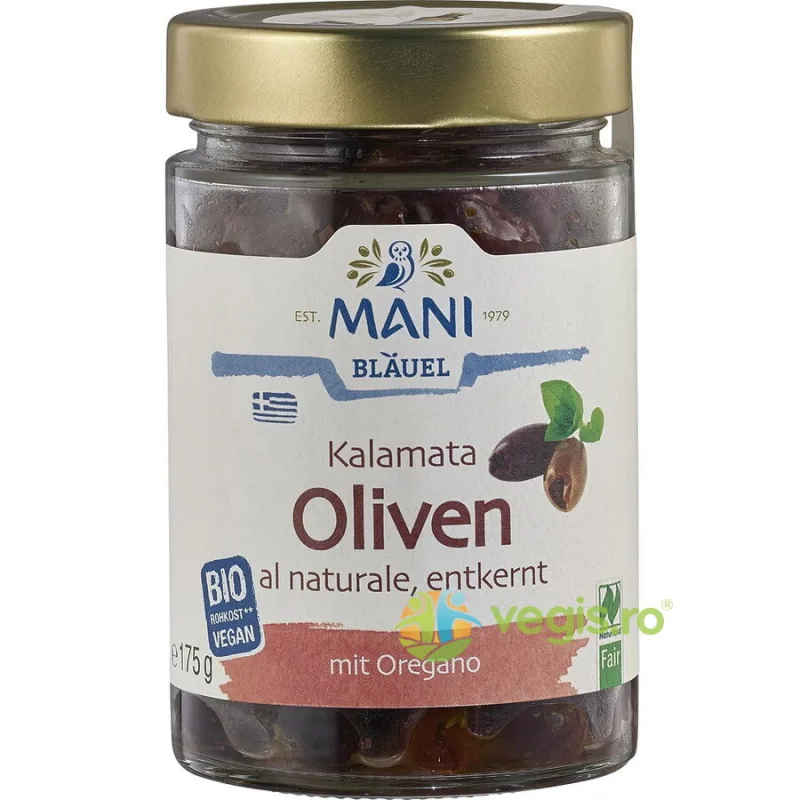 Masline Kalamata in Ulei de Masline Ecologice/Bio 280g MANI — preț și oferte