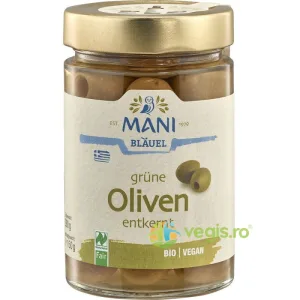 Masline Verzi fara Samburi in Saramura Ecologice/Bio 280g