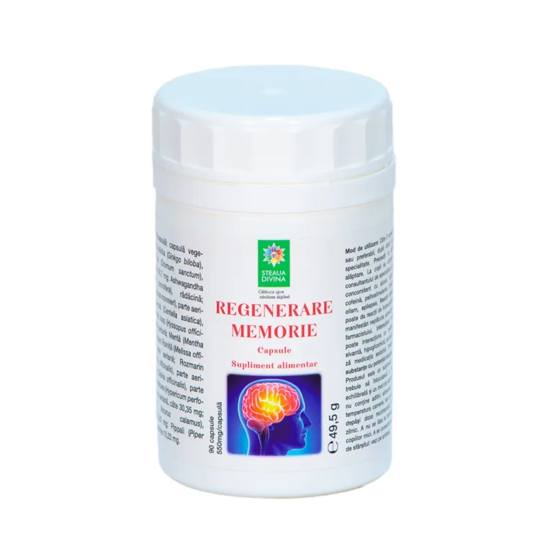 Regenerare Memorie, 90 capsule, Steaua Divina — preț și oferte