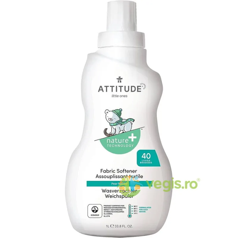 Balsam de Rufe pentru Bebelusi cu Nectar de Pere 1L ATTITUDE — preț și oferte
