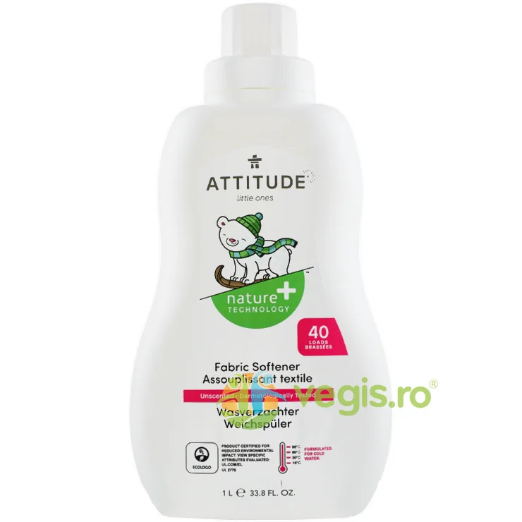 Balsam de Rufe pentru Bebelusi fara Parfum 1L ATTITUDE — preț și oferte