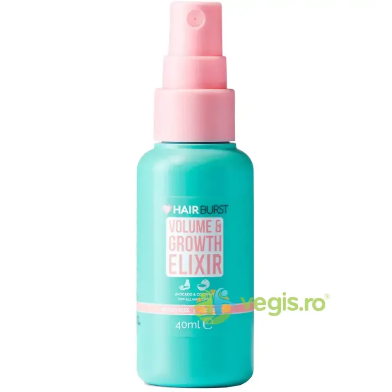 Spray Elixir pentru Volum si Cresterea Parului Travel Size 40ml HAIRBURST — preț și oferte